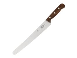 Victorinox Gekarteld banketmes met houten handvat, 25,5 cm