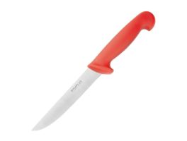 Hygiplas uitbeenmes 15,3cm rood