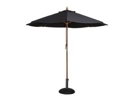 CB513 - Bolero ronde parasol zwart 2,5 meter