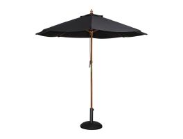 Bolero ronde parasol zwart 3m