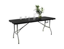 CB518 - Bolero inklapbare tafel zwart 183cm