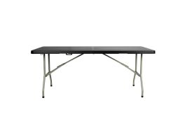 Bolero klaptafel zwart 183cm