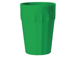 Olympia Kristallon polycarbonaat bekers 26cl groen (12 stuks)