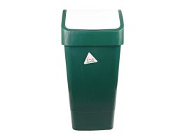 CC081 - SYR afvalbak met schommeldeksel groen 50 Liter