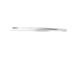 RVS micro pincet met ronde punt 30cm