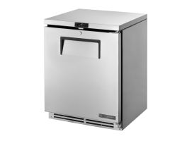 True koelkast voor onderbouw roestvrij staal 147ltr tuc-24-hc