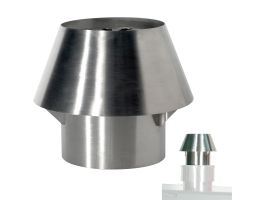 RVS schoorsteenkap (CBQ-120)