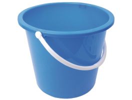 Jantex kunststof emmer 10L blauw