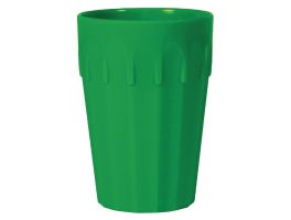 Olympia Kristallon polycarbonaat bekers 14,2cl groen (12 stuks)