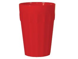 Olympia Kristallon polycarbonaat bekers 14,2cl rood (12 stuks)