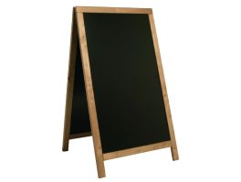 Securit Duplo teakhouten stoepbord 120x68cm