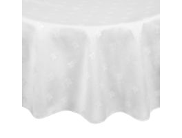 Mitre Luxury Luxor tafelkleed wit 230cm diameter