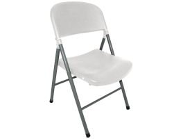 Bolero opklapbare stoelen wit (2 stuks)