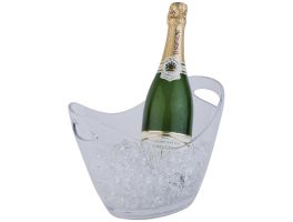 APS acryl champagne bowl klein transparant