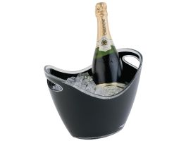APS acryl champagne bowl klein zwart