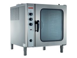 Elektrische convectie oven 10x GN 1/1, automatische  luchtbevochtiger