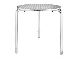 Bolero ronde RVS bistrotafel 70cm