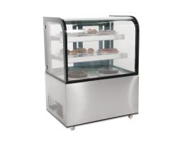 Polar G-serie koelvitrine met gebogen glas 270L