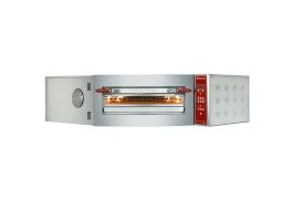 Elektrische oven hoekmodel, 1 kamer 8 pizza's Ø 350 mm