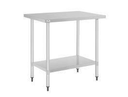 Nisbets Essentials RVS werktafel 800 x 600mm
