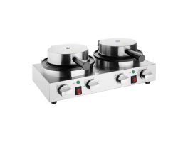Buffalo Dubbele Ronde Belgische Wafelmaker