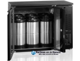 CKC6 - Fustenkoeling zelfsluitende deuren met geventileerde koeling - BxDxH - 1110 x 590 x 860 mm TEFCOLD