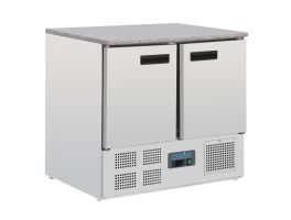 Polar G-serie koelwerkbank met marmeren werkblad 240L