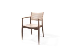 Cork Chair brown - Cappucino, Stackable Chair Plastic, 50930