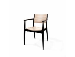Cork Chair brown - brown, Stackable Chair Plastic, 50931