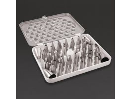 Vogue RVS spuitmondjes set 52-delig