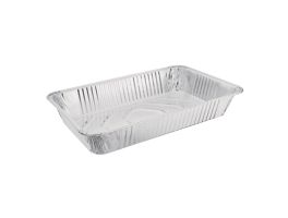 Fiesta Recyclable rechthoekige aluminium serveerschalen GN 1/1 (5 stuks)