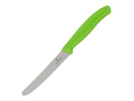 Victorinox gekarteld tomatenmes groen 11cm