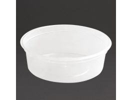 Fiesta recyclebare plastic magnetronbestendige delicatessenpotten 50ml / 1.75oz (100 stuks)