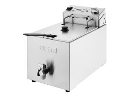Buffalo Enkele Elektrische Friteuse Met Timer 8Ltr
