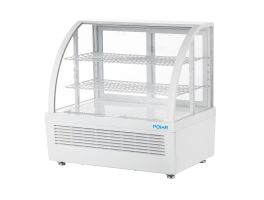 Polar C-Series Countertop Display Koelkast Wit 100Ltr