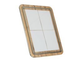 Securit 4xA4 houten wandmenuhouder