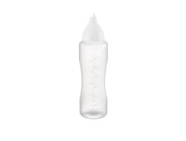 Aravent transparante anti-drup knijpfles 70cl