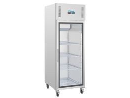 Polar G-serie Gastro 1-deurs koeling met glazen deur 600L