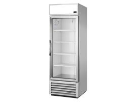 True Staande Koelkast 538L Met 1 Glasdeur Aluminium Gdm-19T-Hc-Tsl01