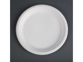 Fiesta Compostable composteerbare bagasse borden 26cm (50 stuks)