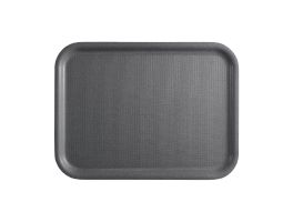 Cambro Mykonos Serveerschaal Houtskool Antislip Oppervlak 340x460mm
