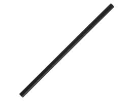 Fiesta Compostable composteerbare papieren cocktailrietjes zwart (250 stuks)