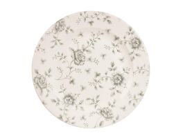 Churchill Rose Chintz Grey Bord 30.5cm (pak van 6)