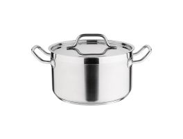 Nisbets Essentials RVS inductie kookpan 24cm 5,6L