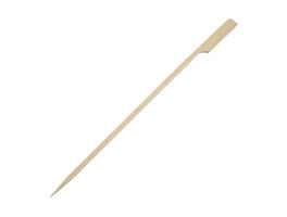 Fiesta Compostable composteerbare bamboe prikkers met peddelvorm 21cm (100 stuks)