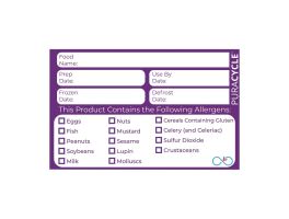 PuraCycle herbruikbare allergeenlabels (20 stuks)