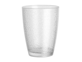 Olympia Kristallon polycarbonaat tumblers met reliëf 275ml (6 stuks)