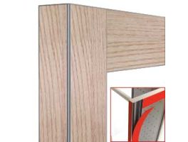 Deco vitrine 530Lt. Natural - magnetisch