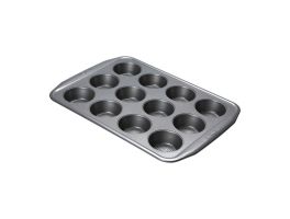 Circulon carbonstalen anti-kleef bakvorm voor 12 muffins 39,5 x 28cm