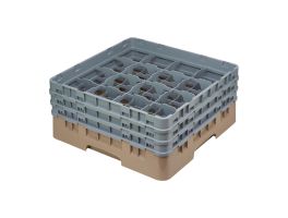 Cambro Camrack vaatwaskorf met 16 compartimenten max. glashoogte 17,4cm